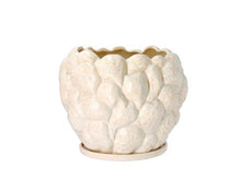 Carica l&#39;immagine nel visualizzatore di Gallery, Klast Vase/Flowerpot Dia 38.5 x 31 cm Offwhite