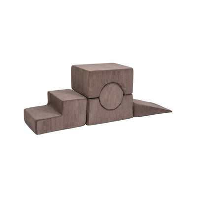 Aesthetic Shape Set 5-elements, brown