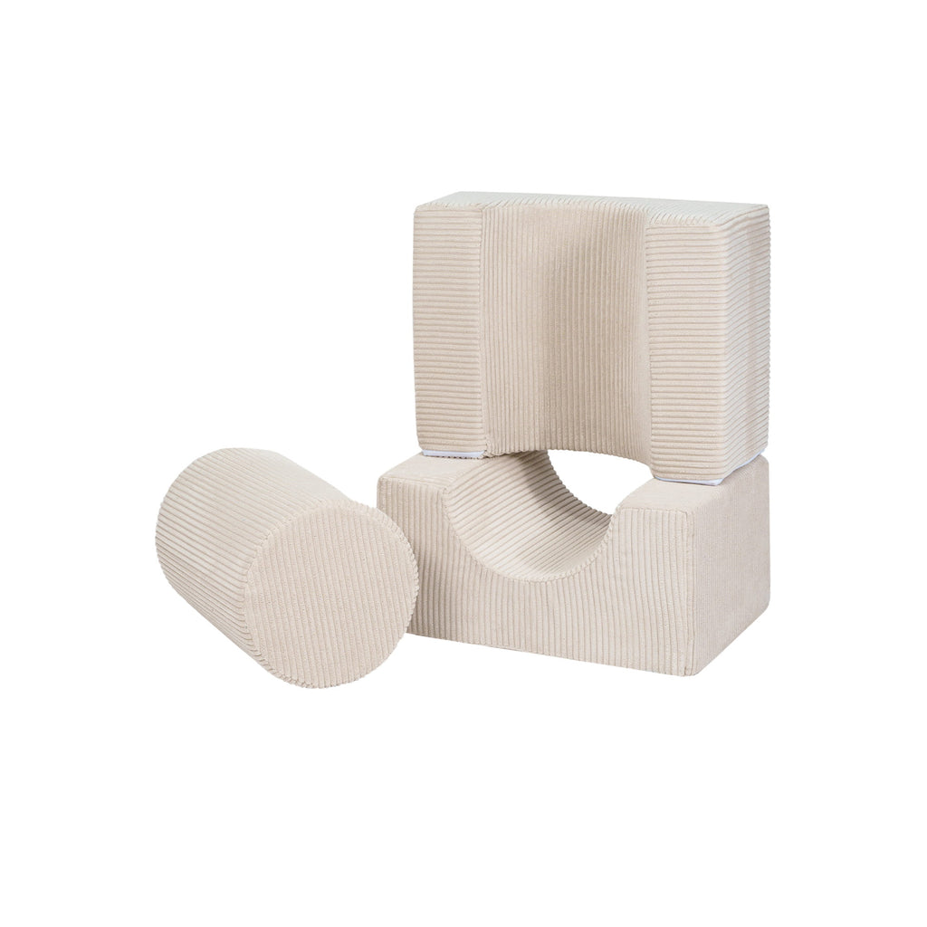 Aesthetic Shape Set 3-elements, ecru