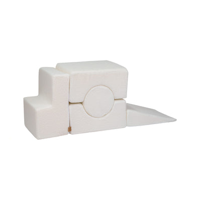 Boucle Shape Set 5-elements, white