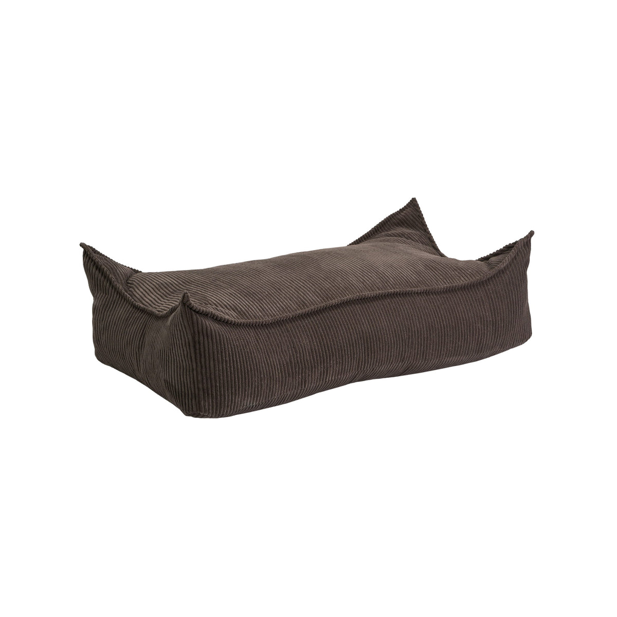 Puff Rectangular Aesthetic Brown