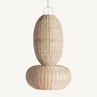 Rattan ceiling lamp