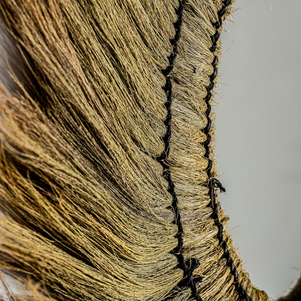 ABACA NATURAL MIRROR