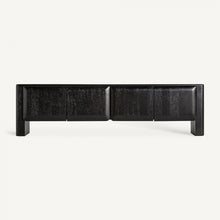 Load image into Gallery viewer, Black Mango Wood TV Stand