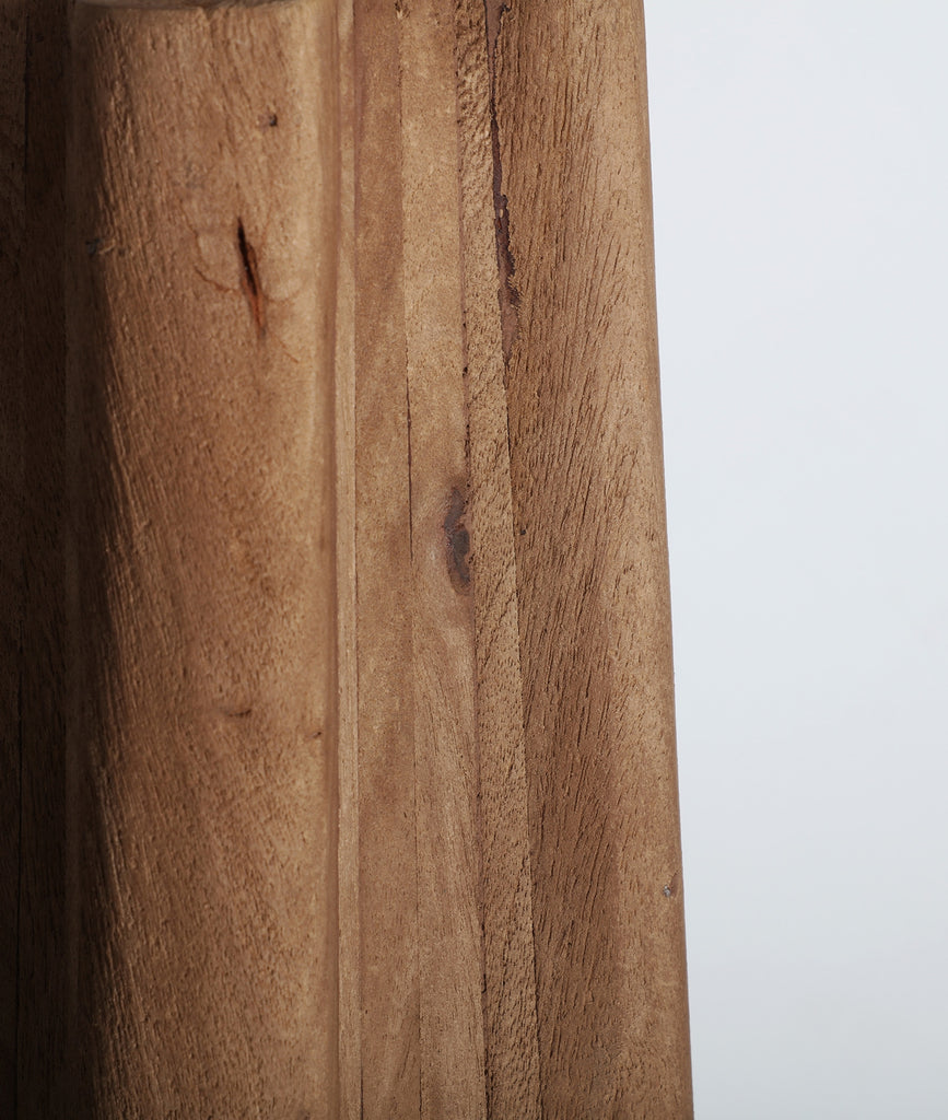 Mango Wood Floor Lamp