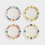 Plate haines large set of 4