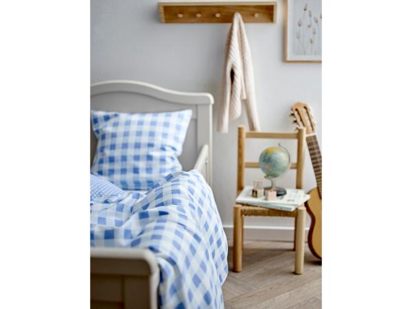 Södahl Gingham Baby Bed linen 70 x 100 cm Sky Blue