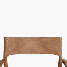 Load image into Gallery viewer, Dining armchair natural leather