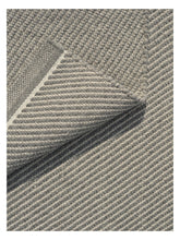 Carica l'immagine nel visualizzatore di Gallery, Dawn Light Grey/White hand-woven rug – close-up of the texture | Linie Design at Bois Blanc Home, Limassol, Cyprus