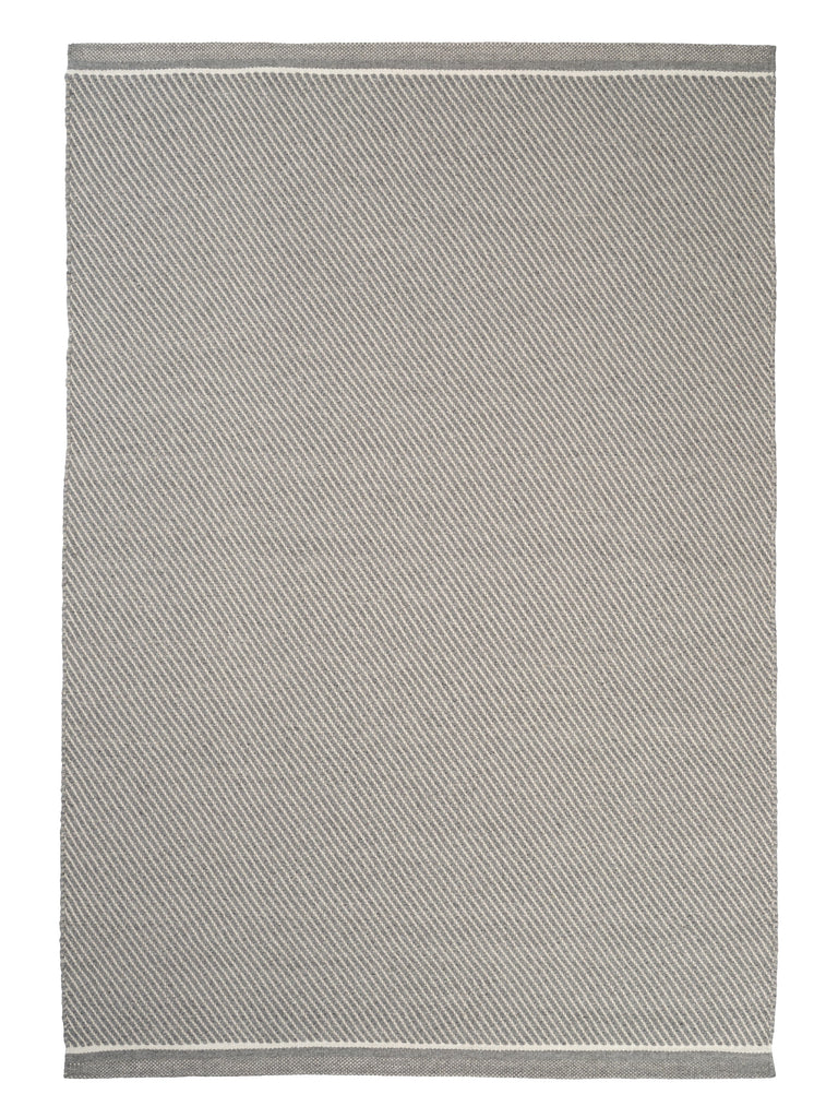 Dawn Light Grey/White hand-woven rug – product photo | Linie Design at Bois Blanc Home, Limassol, Cyprus