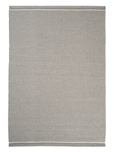 Carica l'immagine nel visualizzatore di Gallery, Dawn Light Grey/White hand-woven rug – product photo | Linie Design at Bois Blanc Home, Limassol, Cyprus