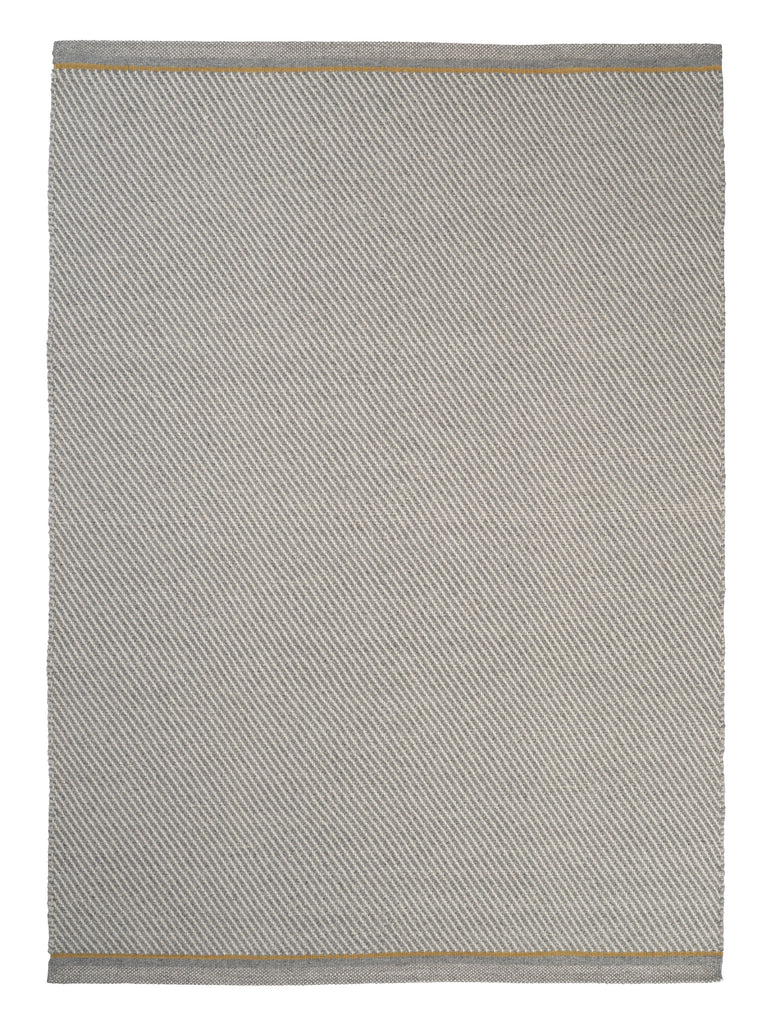 Dawn Light Grey/Mustard hand-woven rug – product photo | Linie Design at Bois Blanc Home, Limassol, Cyprus