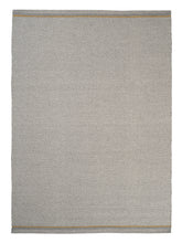 Carica l'immagine nel visualizzatore di Gallery, Dawn Light Grey/Mustard hand-woven rug – product photo | Linie Design at Bois Blanc Home, Limassol, Cyprus