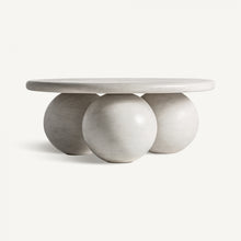 Laden Sie das Bild in den Galerie-Viewer, Stone round coffee table