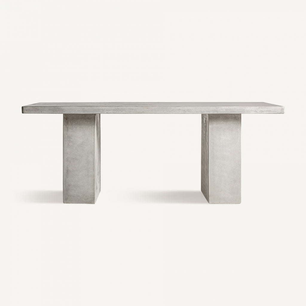 Stone dining table
