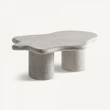 Organic stone coffee table