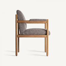 Load image into Gallery viewer, Bouclé dining chair