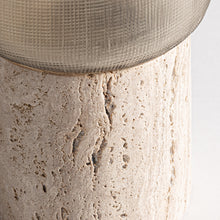 Carica l&#39;immagine nel visualizzatore di Gallery, CANDLE HOLDER TRAVERTINE