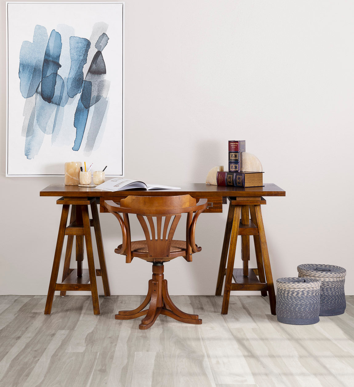 STAR 3 DRAWERS ADJUSTABLE HEIGHT DESK