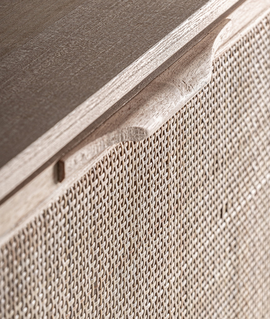 Ash wood Shoe Cabinet