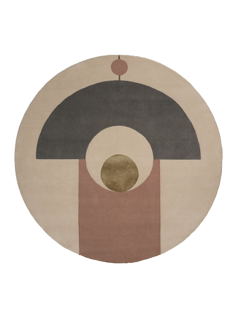 Eternal Orb Combi hand-knotted rug – product photo | Linie Design at Bois Blanc Home, Limassol, Cyprus