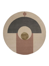Laden Sie das Bild in den Galerie-Viewer, Eternal Orb Combi hand-knotted rug – product photo | Linie Design at Bois Blanc Home, Limassol, Cyprus