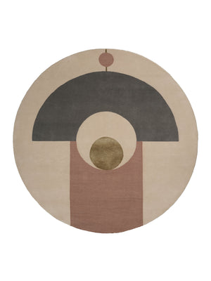 Eternal Orb Combi hand-knotted rug – product photo | Linie Design at Bois Blanc Home, Limassol, Cyprus