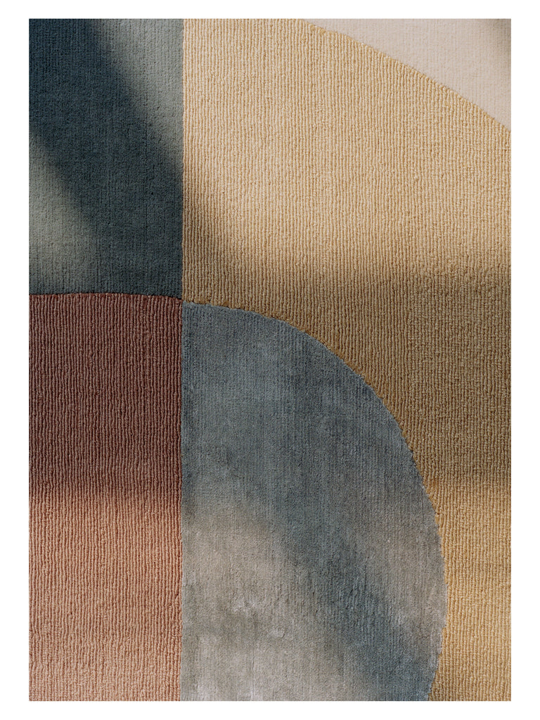 Seraphic Sun Combi hand-knotted rug – close-up of the texture | Linie Design at Bois Blanc Home, Limassol, Cyprus