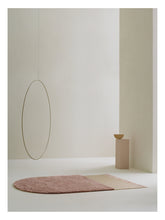 Load image into Gallery viewer, Elusive Moon Powder hand-knotted rug – styled in a living room | Linie Design at Bois Blanc Home, Limassol, Cyprus