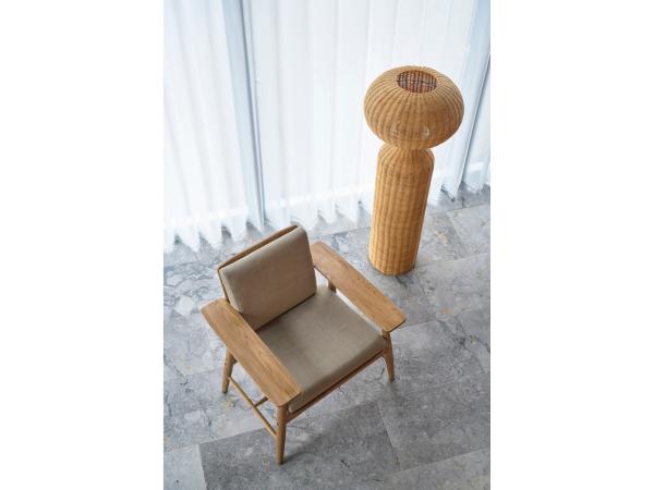 Bodo Lounge chair 66 x 78 x 79 cm Nature oiled
