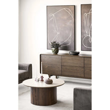 Laden Sie das Bild in den Galerie-Viewer, Sideboard, oak, dark brown