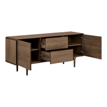 Laden Sie das Bild in den Galerie-Viewer, Sideboard, oak, dark brown