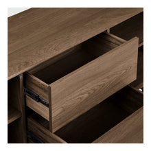 Laden Sie das Bild in den Galerie-Viewer, Sideboard, oak, dark brown