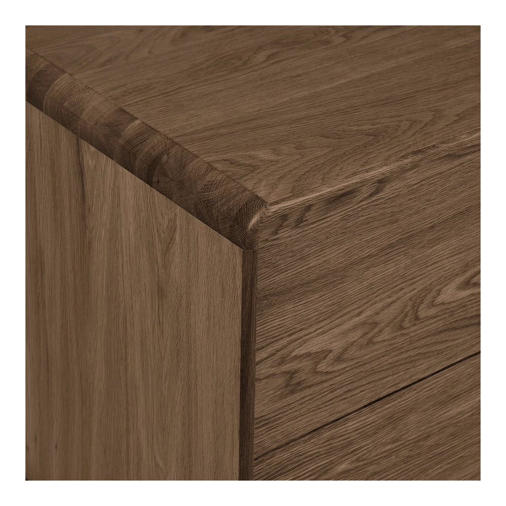 Sideboard, oak, dark brown