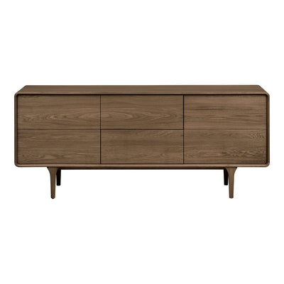 Sideboard, oak, dark brown