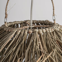 Load image into Gallery viewer, Natural fiber ceiling lamp natural