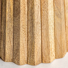 Charger l'image dans la galerie, BAR TABLE PLISSÉ WOOD NATURAL