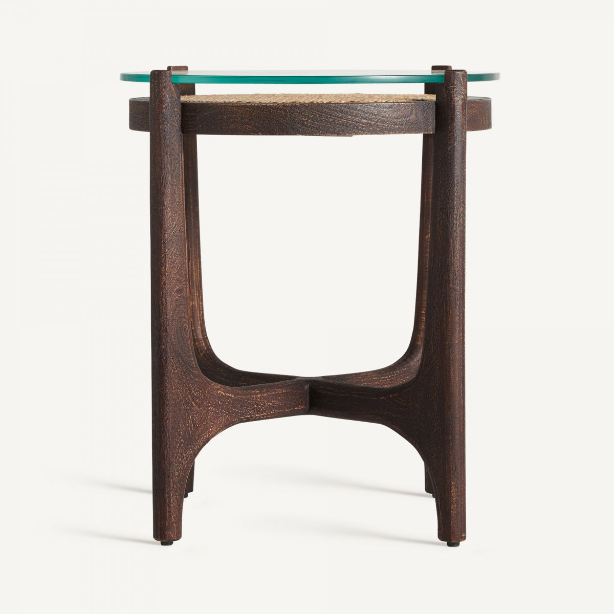 MANGO RATTAN SIDE TABLE