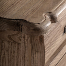 Charger l&#39;image dans la galerie, Elm wood bedside table