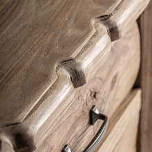 Charger l&#39;image dans la galerie, Elm wood bedside table