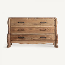 Load image into Gallery viewer, Elm wood chest of drawers