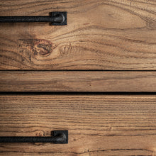 Load image into Gallery viewer, Elm wood chest of drawers