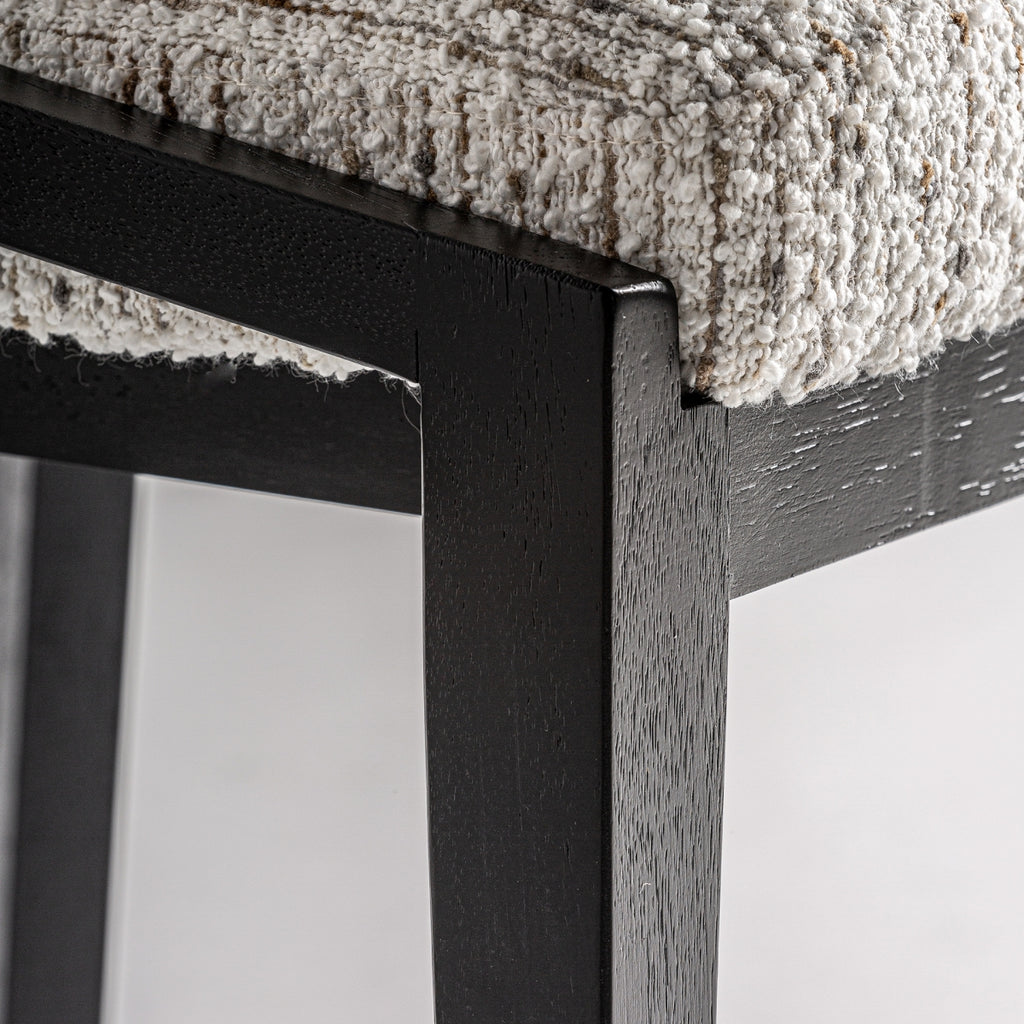 Upholstered armchair