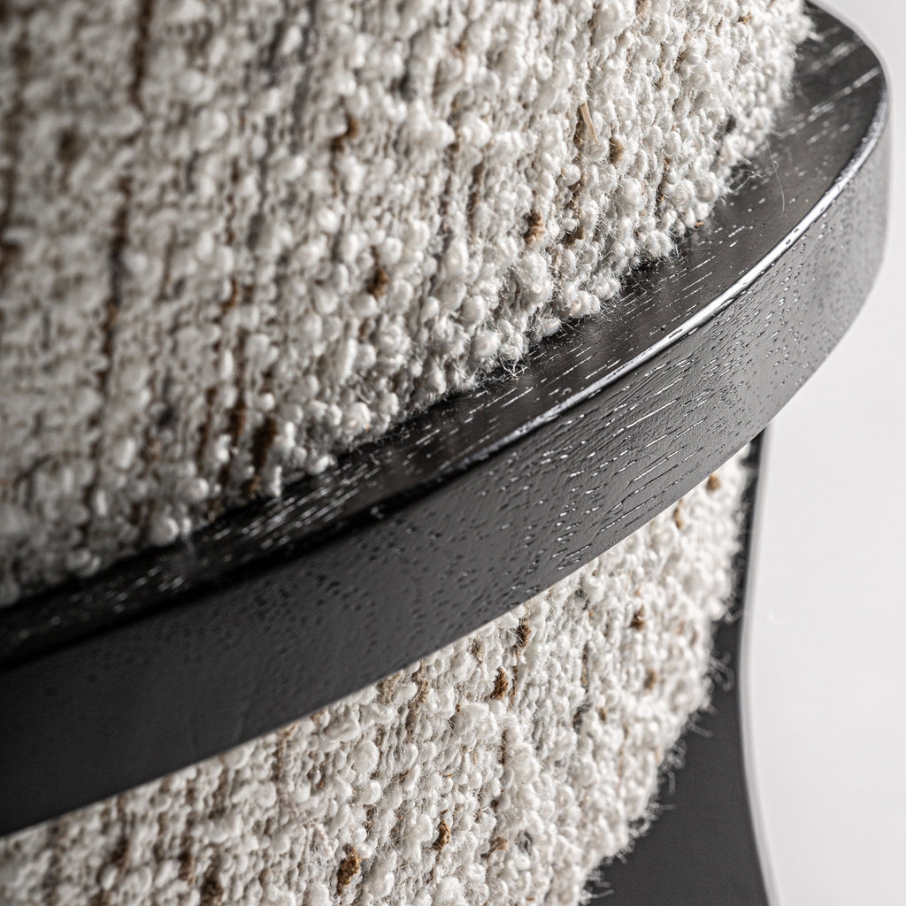 Upholstered armchair