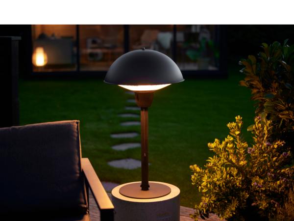 Nordic Sense Tabletop patio heater 1500 watt Black
