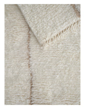Charger l'image dans la galerie, Astral Spiral Camel hand-knotted rug – close-up of the texture | Linie Design at Bois Blanc Home, Limassol, Cyprus