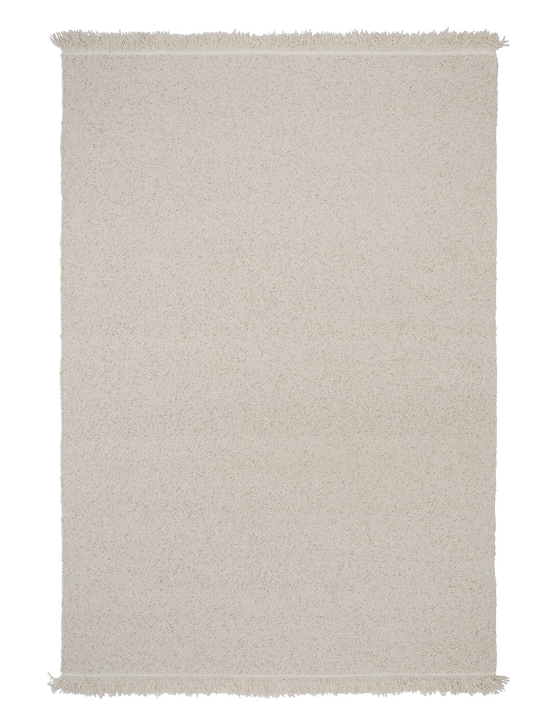 Peaceful Parity White hand-woven rug – product photo | Linie Design at Bois Blanc Home, Limassol, Cyprus