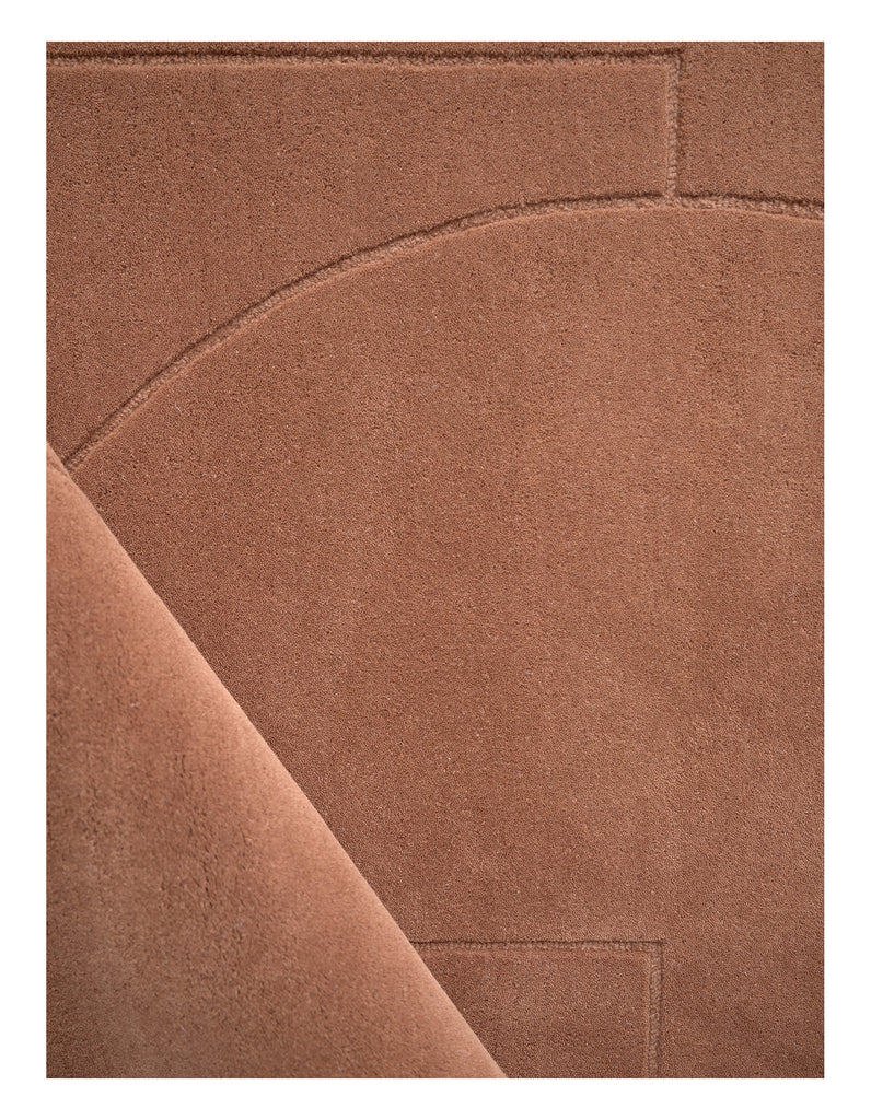 Lineal Poem Amber hand-tufted rug – close-up of the texture | Linie Design at Bois Blanc Home, Limassol, Cyprus