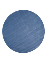 Laden Sie das Bild in den Galerie-Viewer, Halo Cloud Blue loom-knotted rug – round shape | Linie Design at Bois Blanc Home, Limassol, Cyprus