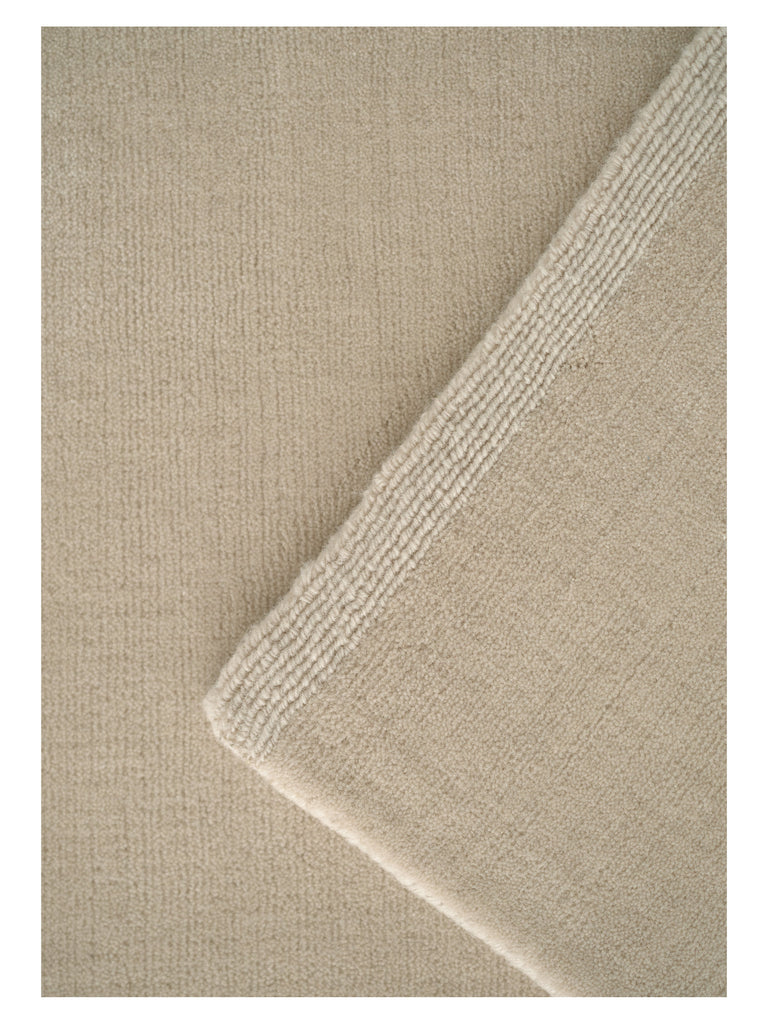 Halo Cloud Beige loom-knotted rug – close-up of the texture | Linie Design at Bois Blanc Home, Limassol, Cyprus